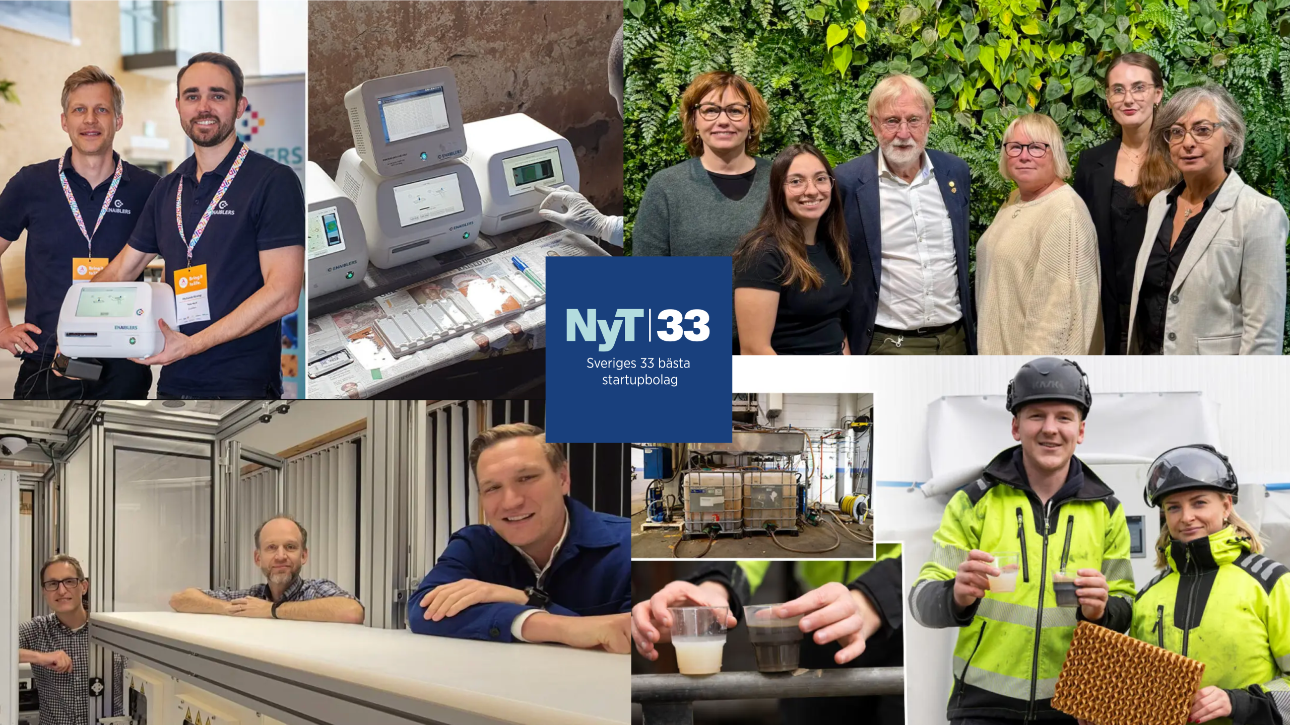 Fyra bolag med stöd från Uppsala på Ny Tekniks 33-lista